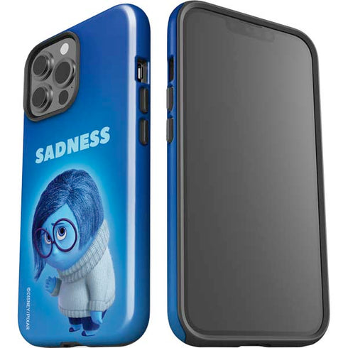 Disney Inside Out Sadness Portrait iPhone 15 Pro Max Impact Case